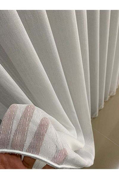 Vinaldi Vinaldı Fish Back Tulle Curtain - Close Pleat