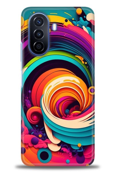 MRCİLETİSİM Tecno Spark 8C Case Hd Printed Case - Color Hose