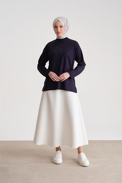 Armine Βαμβακερό χτενισμένο Indigo 24yd9013 - Άνετη εφαρμογή