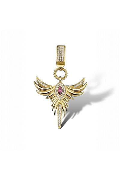 neslyaccessories Ajda Charm - قلادة فينيكس