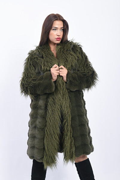 FUREVER FASHION SUNİ KÜRK  MANTO