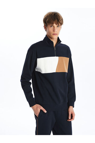 LC Waikiki Hanorac pentru bărbați cu mânecă lungă cu guler