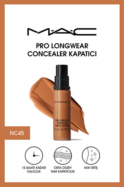 M.A.C Kapatıcı - Pro Longwear Concealer NC45 9 ml 773602207152