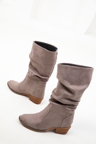 SOHO Mink Suede-Mink Women's Boots & Bootie 15331