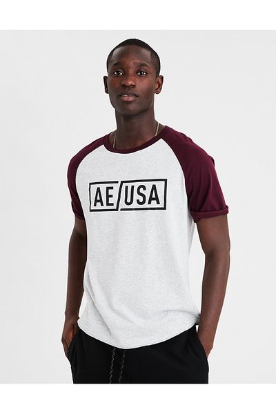 AMERICAN EAGLE Ae 24/7 Graphic T-Shirt