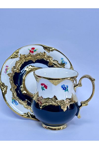 Kosova Double 200 Cc Single Black Cup Set