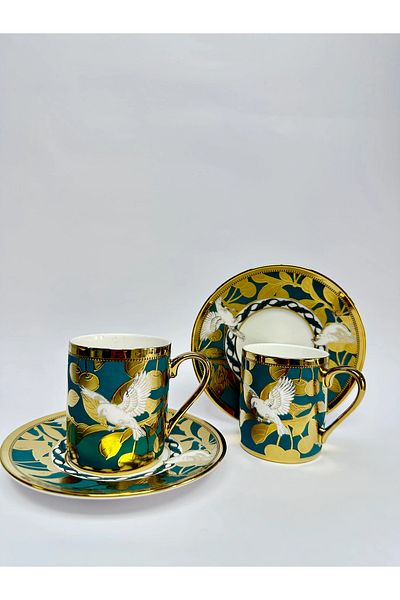 Kosova 90Cc /08 Two Persons Coffee Cup