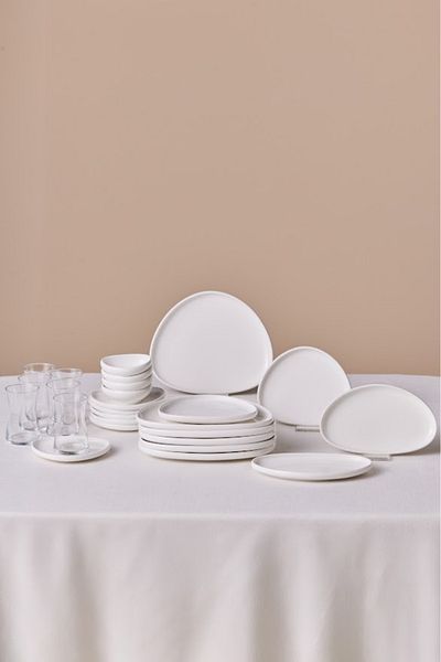 Karaca Forever Bone Miranda 26 Piece Breakfast Set for 6