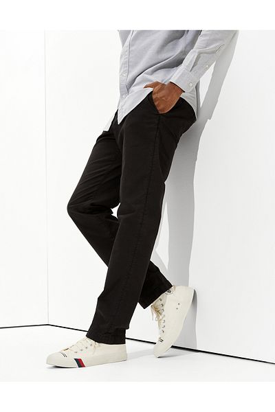 AMERICAN EAGLE Ae Flex Original - Straight Cut Chino Pants
