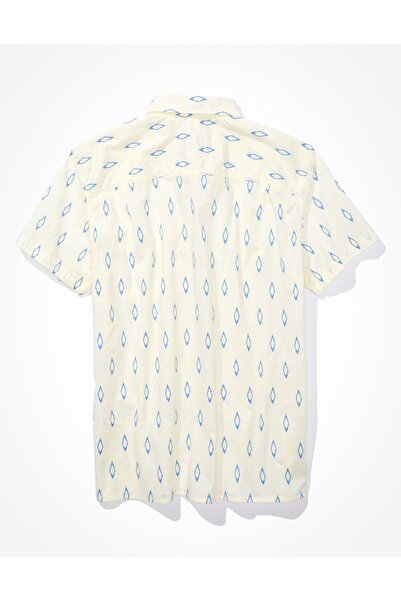 AMERICAN EAGLE Ae Printed Button-Up Resort Shirt U 21546030