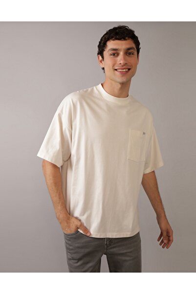 AMERICAN EAGLE AE Heavyweight Oversized Pocket T-Shirt