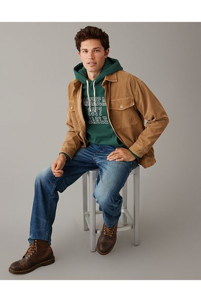 AMERICAN EAGLE AE Super Soft Graphic Hoodie