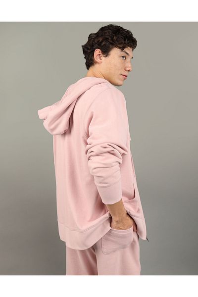 AMERICAN EAGLE AE Fleece Logo Graphic Zip-Up Hoodie