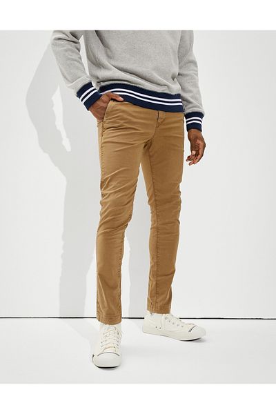 AMERICAN EAGLE Ae Flex Skinny Chino - Comfortable Cutting