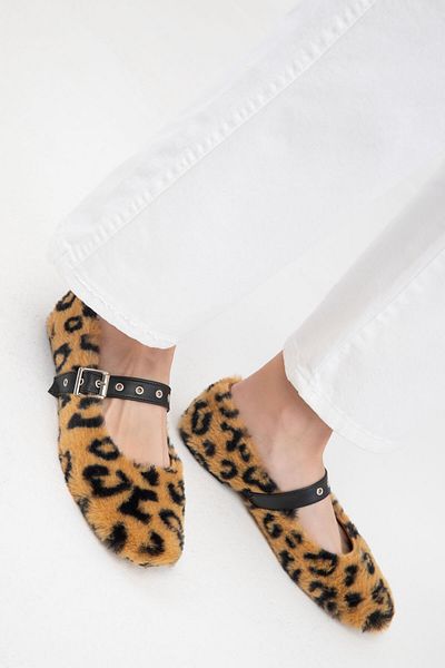 SOHO 20017 Modell Leopard Print Damen Babet