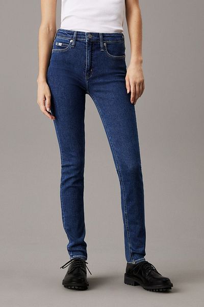 Calvin Klein CK MID RISE - Pantaloni skinny cu alunecare