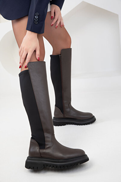 SOHO Dámské hnědé boty - model 19931