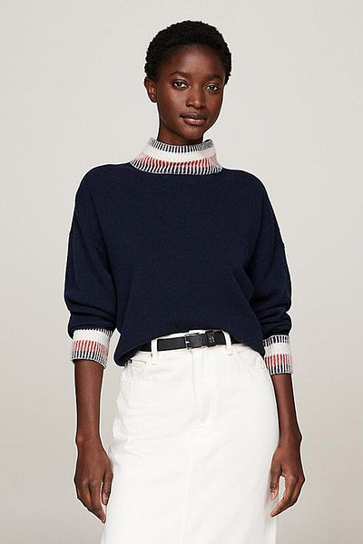 Tommy Hilfiger Dark blue Women Sweaters Styles Prices Trendyol