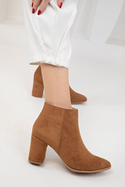 SOHO Tan Suede Γυναικείες Μπότες & Μποτάκια 17518