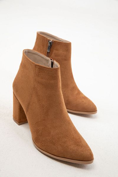 SOHO Tan Suede Γυναικείες Μπότες & Μποτάκια 17518