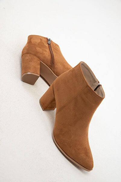 SOHO Tan Suede Γυναικείες Μπότες & Μποτάκια 17518