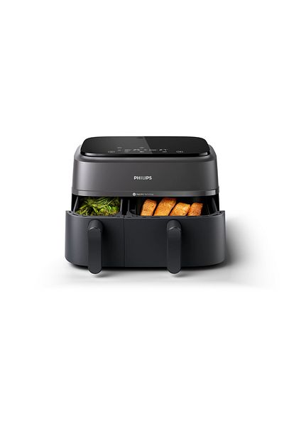 Philips 3000 Series Dual Basket Airfryer - Na350/09