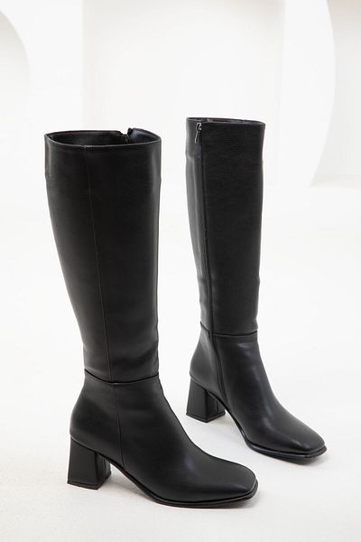 SOHO Schwarze Damenstiefel 19953