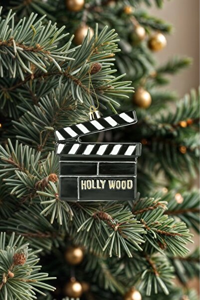 Karaca New Year Yılbaşı Hollywood Ağaç Süsü 9,7x2,6x9,3 cm