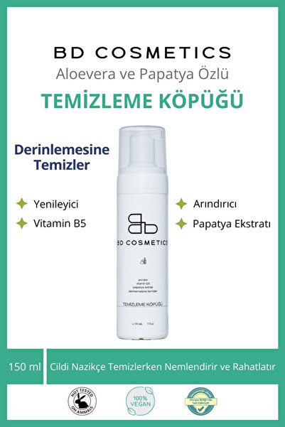 Bd Pharma Bd Cosmetics Temizleme Köpüğü 150 ml