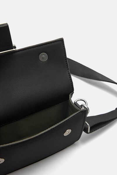 Pull & Bear Bag with Buckle and Crossbody