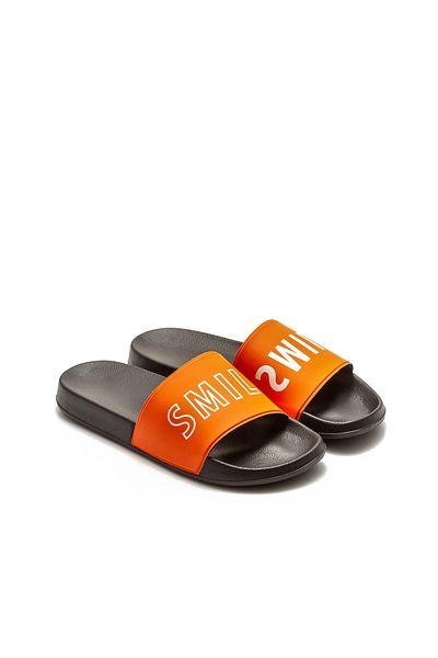 Twigy Ανδρικές παντόφλες Smile Orange 40/45
