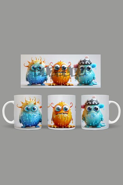 Fizello Cute Baby Monsters - Cute Baby Monsters Mug