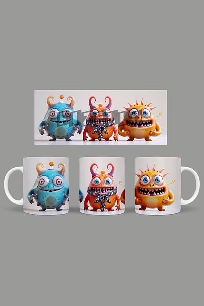 Fizello Cute Baby Monsters - Cute Baby Monsters Mug