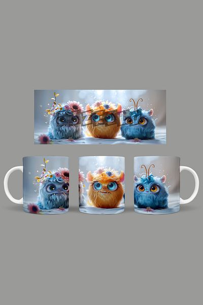 Fizello Cute Baby Monsters - Cute Baby Monsters Mug