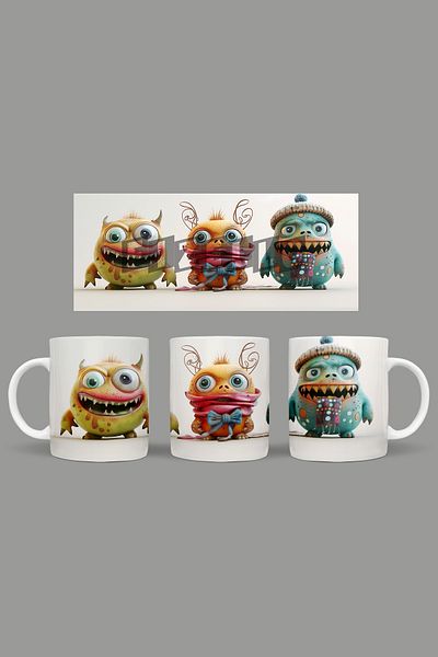Fizello Cute Baby Monsters - Cute Baby Monsters Mug