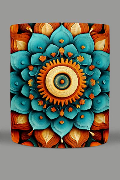 Fizello Mandala Themed Mug