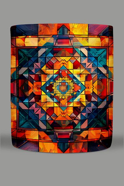 Fizello Mandala Themed Mug