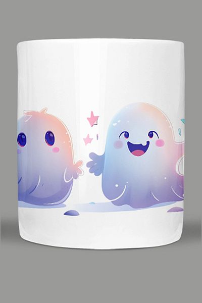 Fizello Cute Ghots - Cute Ghots Themed Mug