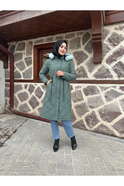 sümeyra Καπιτονέ Παλτό μεσαίου μεγέθους με φόδρα