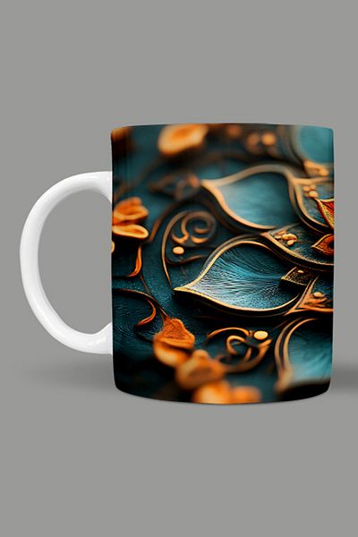 Fizello Mandala Themed Mug
