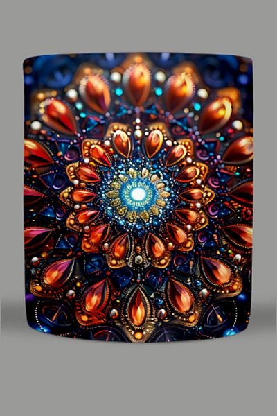 Fizello Mandala Themed Mug