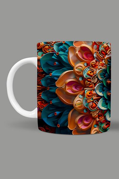 Fizello Mandala Themed Mug