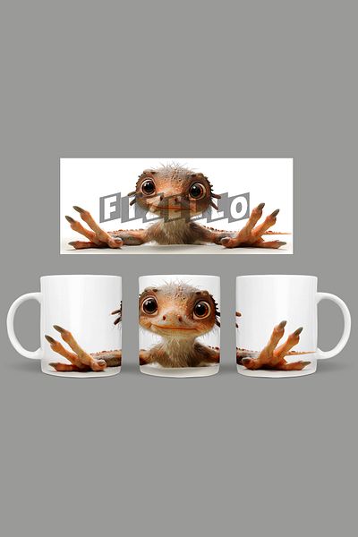 Fizello Cute Dinosaurs - Cute Dinosaur Themed Mug