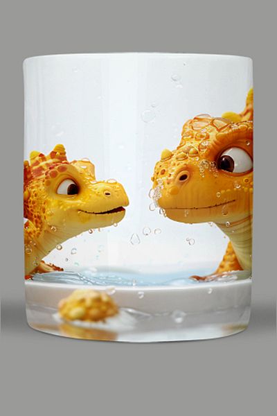 Fizello Cute Dinosaurs - Cute Dinosaur Themed Mug