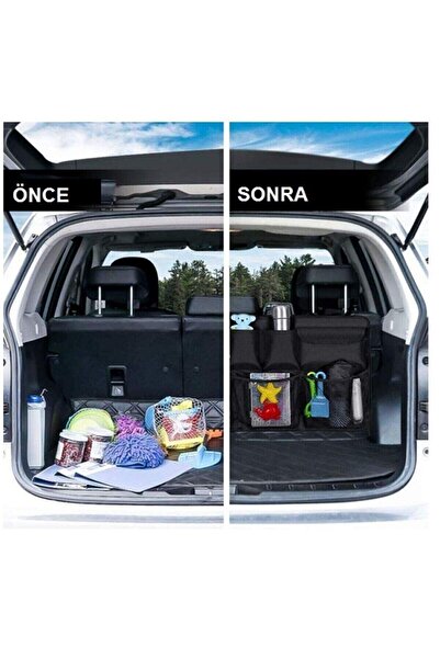 Ankaflex Car In-Vehicle Auto Seat Back Organizer Bag Stuff Tool Bag Vehicle Luggage Organizer