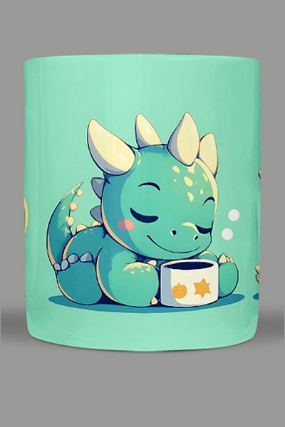 Fizello Cute Dinosaurs - Cute Dinosaur Themed Mug