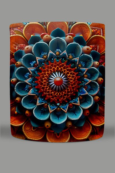 Fizello Mandala Themed Mug