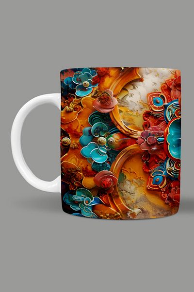 Fizello Mandala Themed Mug