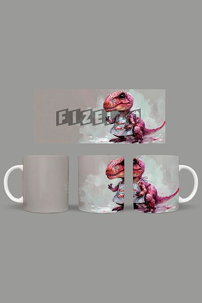 Fizello Cute Dinosaurs - Cute Dinosaur Themed Mug