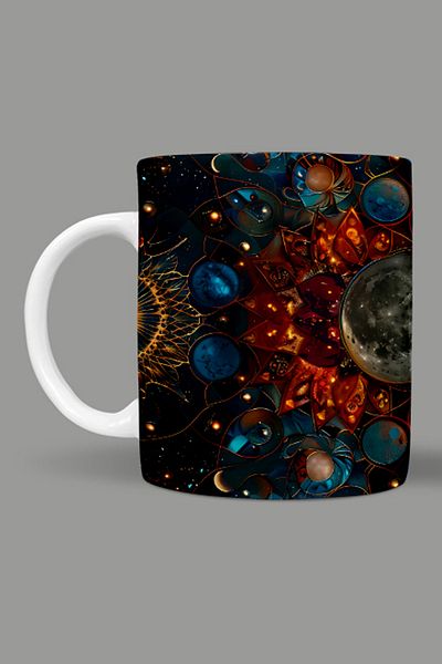 Fizello Mandala Themed Mug